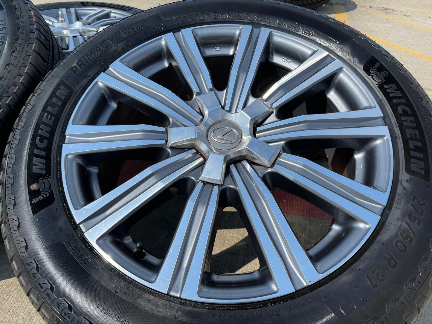 21" Lexus LX570 Toyota Land Cruiser OEM 74341 wheels rims 5x150 MICHELIN NEW
