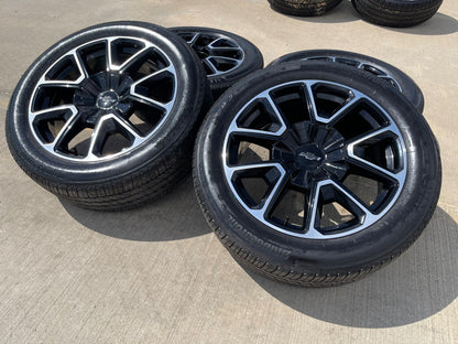 22" Chevy Tahoe Suburban RST OEM 14035 wheels rims Silverado SET 2025 2026 2027