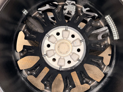 22" Dodge Ram 1500 OEM 95987 LIMITED Laramie wheels rims black 2025 2026 SET