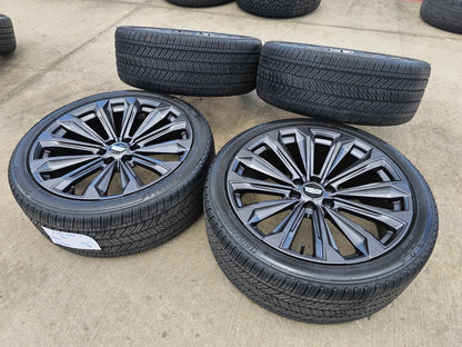 24" Cadillac Escalade V PLATINUM OEM wheels rims tires 2024 2025 2026 2027 NEW