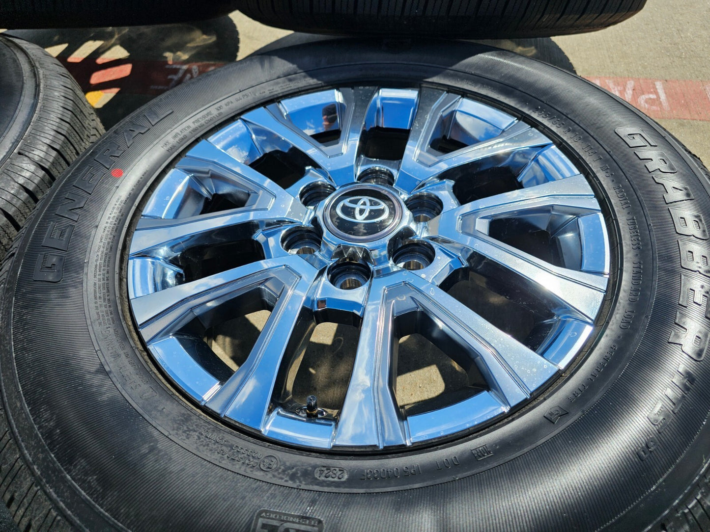 18" Toyota Tacoma LIMITED OEM chrome wheels rims 4260 4Runner 2024 2025 2026 NEW