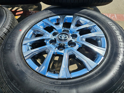 18" Toyota Tacoma LIMITED OEM chrome wheels rims 4260 4Runner 2024 2025 2026 NEW