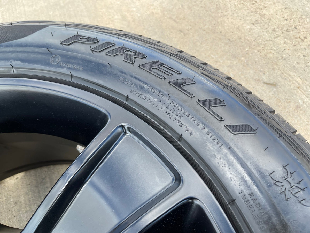 20" Dodge Ram 1500 OEM LIMITED Black 2676 2723 wheel rim PIRELLI A/TR single