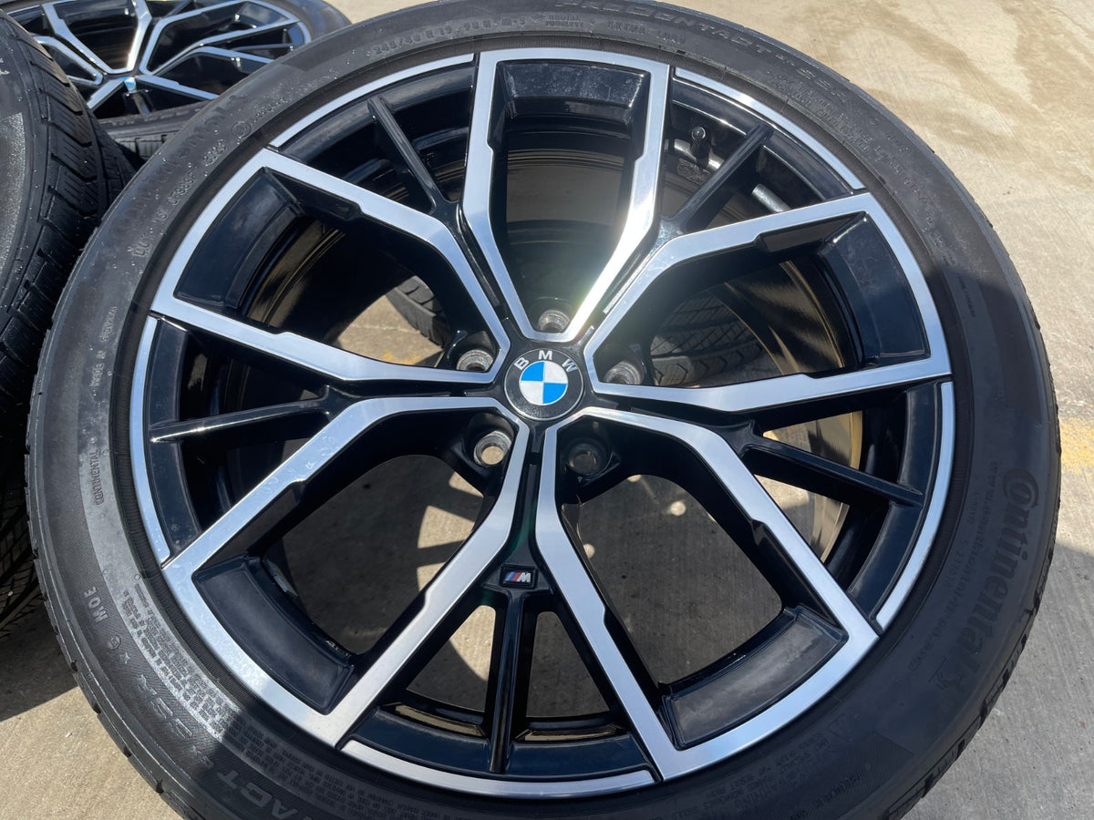 19" BMW 530i 540i 4 5 6 7 OEM 86165 Series wheels rims 2022 2023 2024 2025 SET