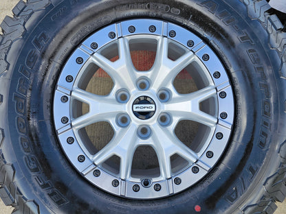17" Ford F-150 Raptor R OEM Replica BEADLOCK 10460 rims wheels 35" tires BFG NEW