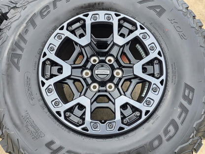 NEW 17" Ford F-150 Raptor R OEM BEADLOCK rims wheels SET 2004-2027