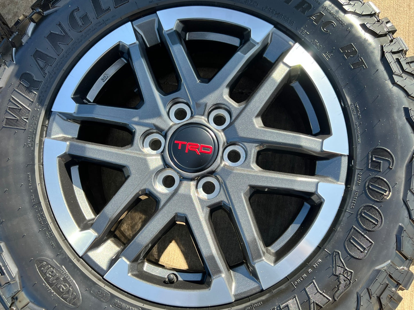 18" Toyota Tacoma 4Runner TRD OEM 10641 wheels rims 2025 2026 NEW DURATRAC A/T