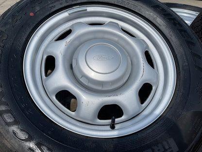 17" Ford F-150 OEM rims wheels 3857 tires steel 2024 2025 2026 PIRELLI A/T NEW