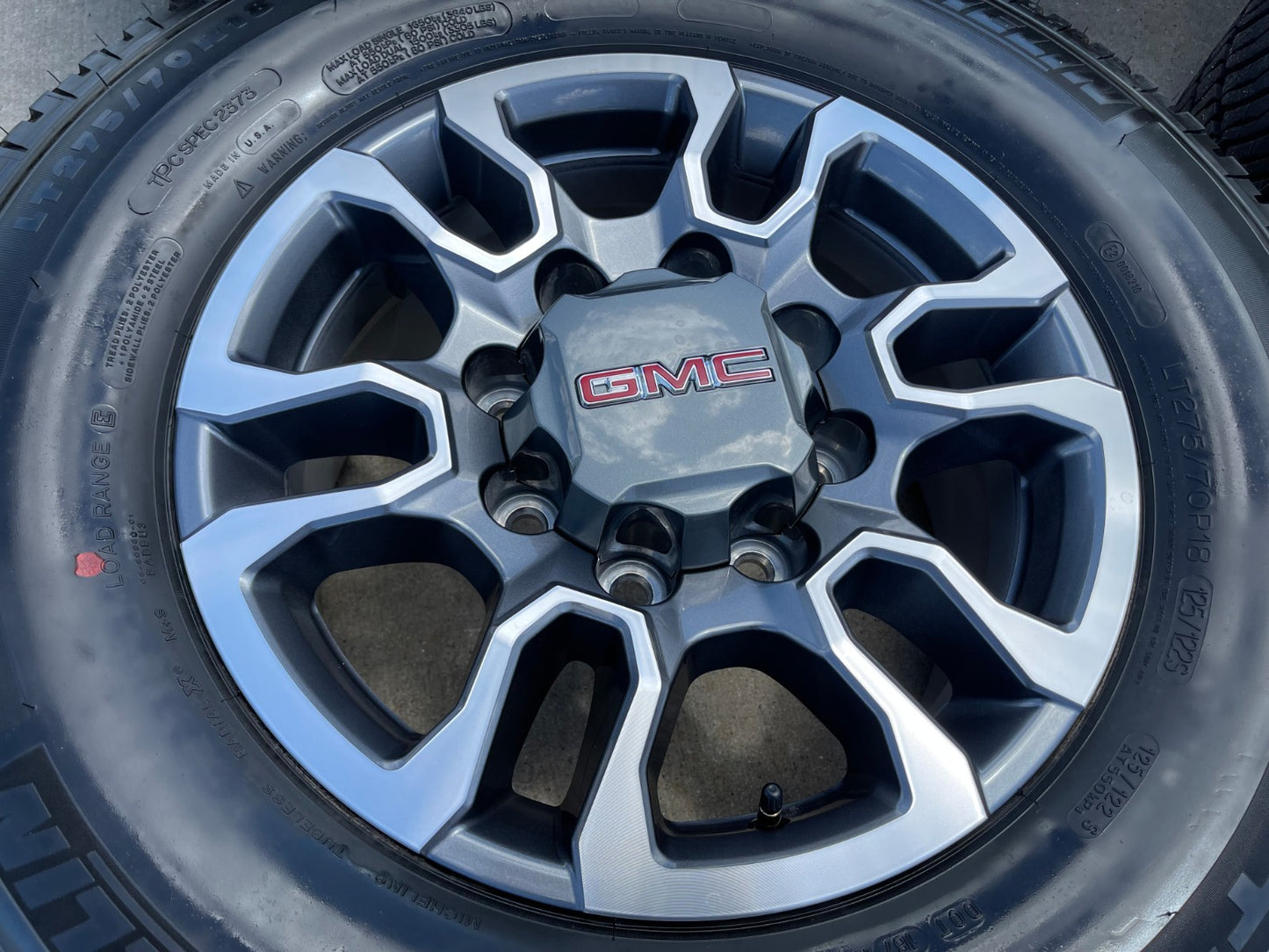 NEW 18" GMC Sierra AT4X Chevy Silverado 2500 3500 OEM wheels rims SET RIM# 5949