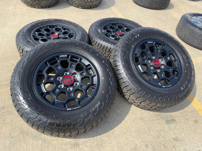 18" Toyota Tundra TRD BBS FORGED OEM black 95458 wheels rims Sequoia FALKEN NEW