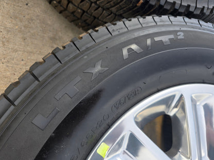 20" Chevy Silverado High Country LTZ 2500 3500 OEM 14124 wheels rims MICHELIN
