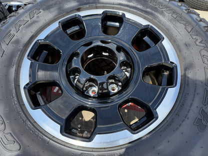 18" Ford F-250 F-350 OEM TREMOR rims wheels 10482 tires SET GOODYEAR DURATRAC AT