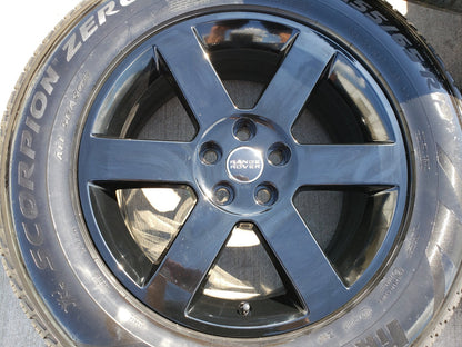 19" Land Rover DEFENDER Range Rover OEM 72348 wheels rims PIRELLI NEW