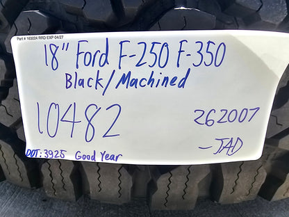 18" Ford F-250 F-350 OEM TREMOR rims wheels 10482 tires SET DURATRAC R/T 35" NEW