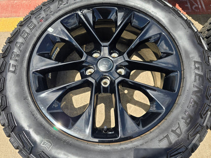 20" Jeep Wrangler Rubicon OEM 9262 wheels rims Gladiator GENERAL 2025 2026 NEW