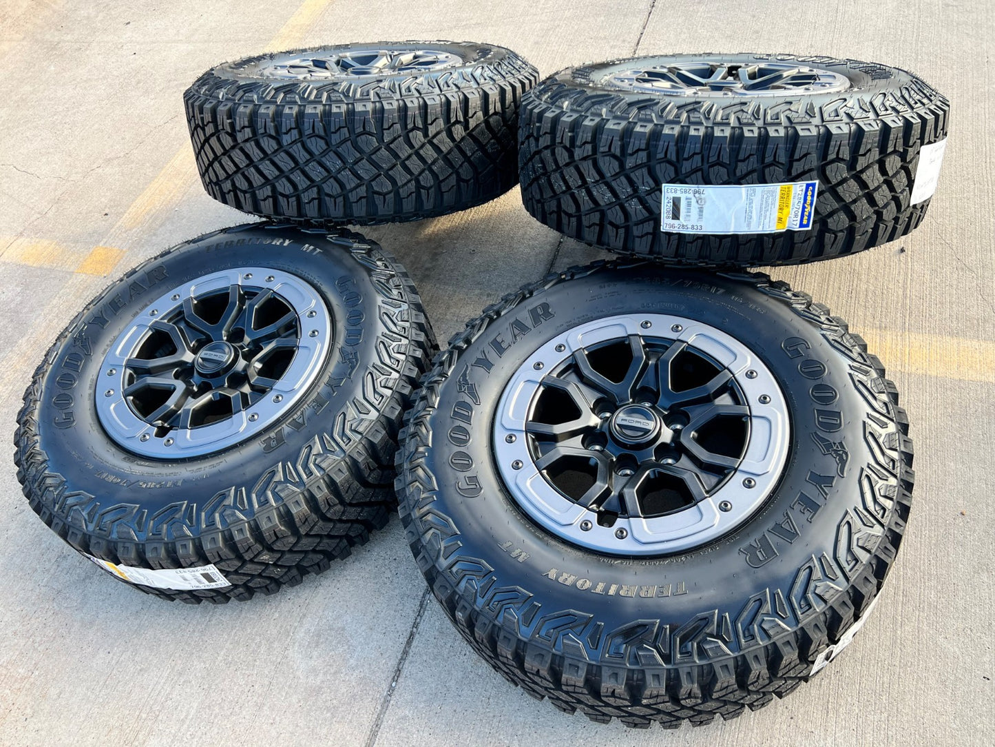 17" Ford Ranger Raptor Beadlock wheels rims Bronco 2024 2025 2026 2027 NEW
