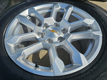 18" Chevy Silverado Suburban Tahoe OEM 14091 wheels rims GMC SET MICHELIN NEW
