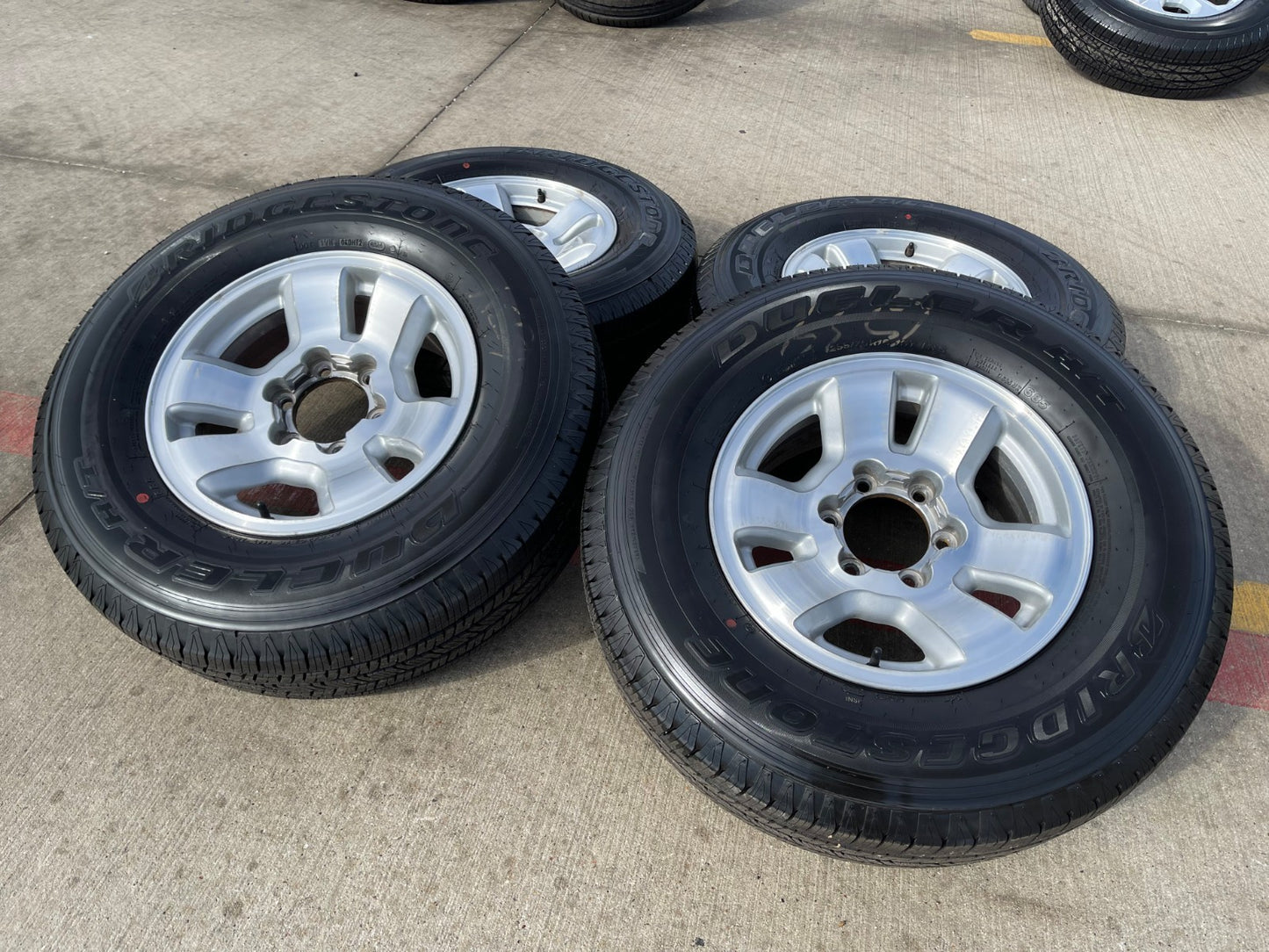 16" Toyota Tacoma wheels rims tires 69356 OEM 4Runner FJ Cruiser BRIDGESTONE