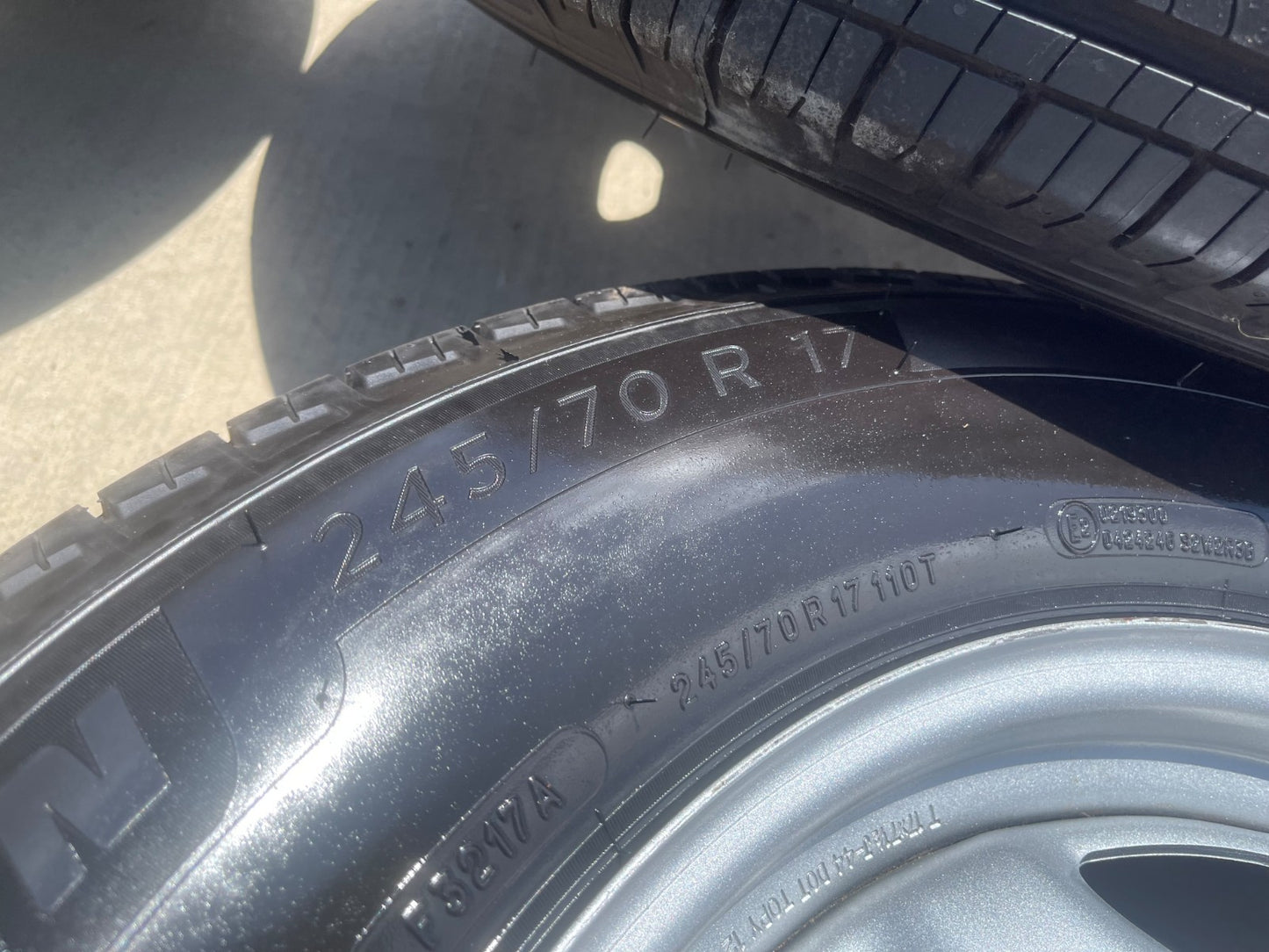 17" Ford F-150 OEM rims wheels 3857 steel  2025 2026 2027 NEW MICHELIN HUGE SALE