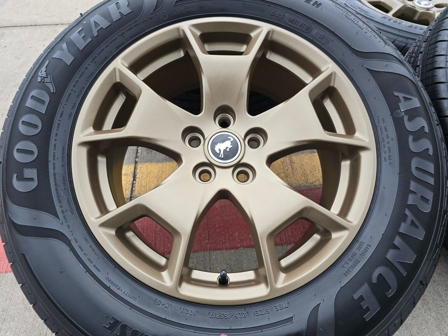 17" Ford Bronco Heritage OEM rims wheels 95021 10427 BRONZE 2023 2024 2025 NEW