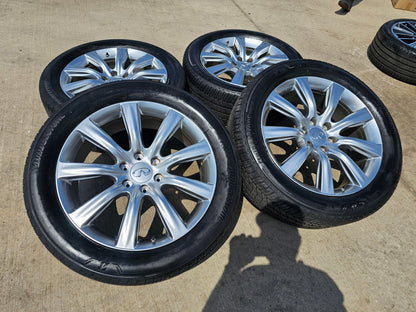 22" Infiniti QX80 QX56 Nissan Titan OEM wheels rims 73729 tires
