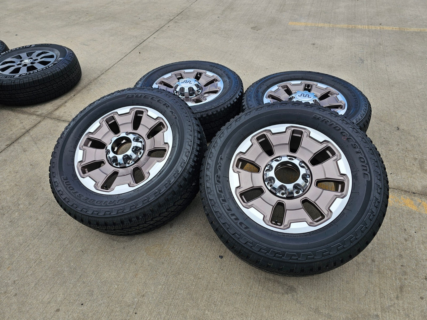 20" Ford F-250 F-350 OEM 10487 KING RANCH tan wheels rims 2024 2025 2026 NEW