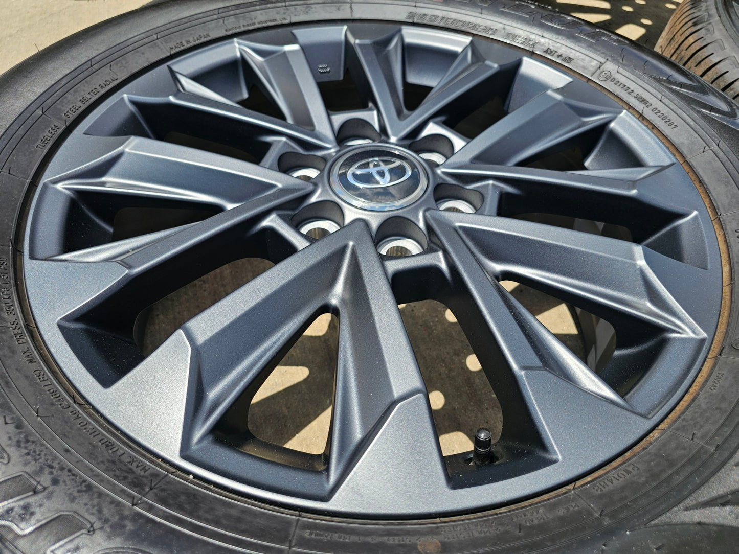 20" Toyota Land Cruiser OEM wheels rims 94057 Tundra Sequoia SET 2024 2025 2026