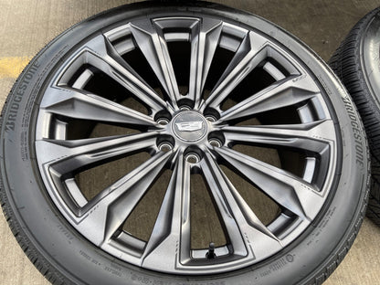 24" Cadillac Escalade V OEM wheels rims tires 2022 2023 2024 2025 2026