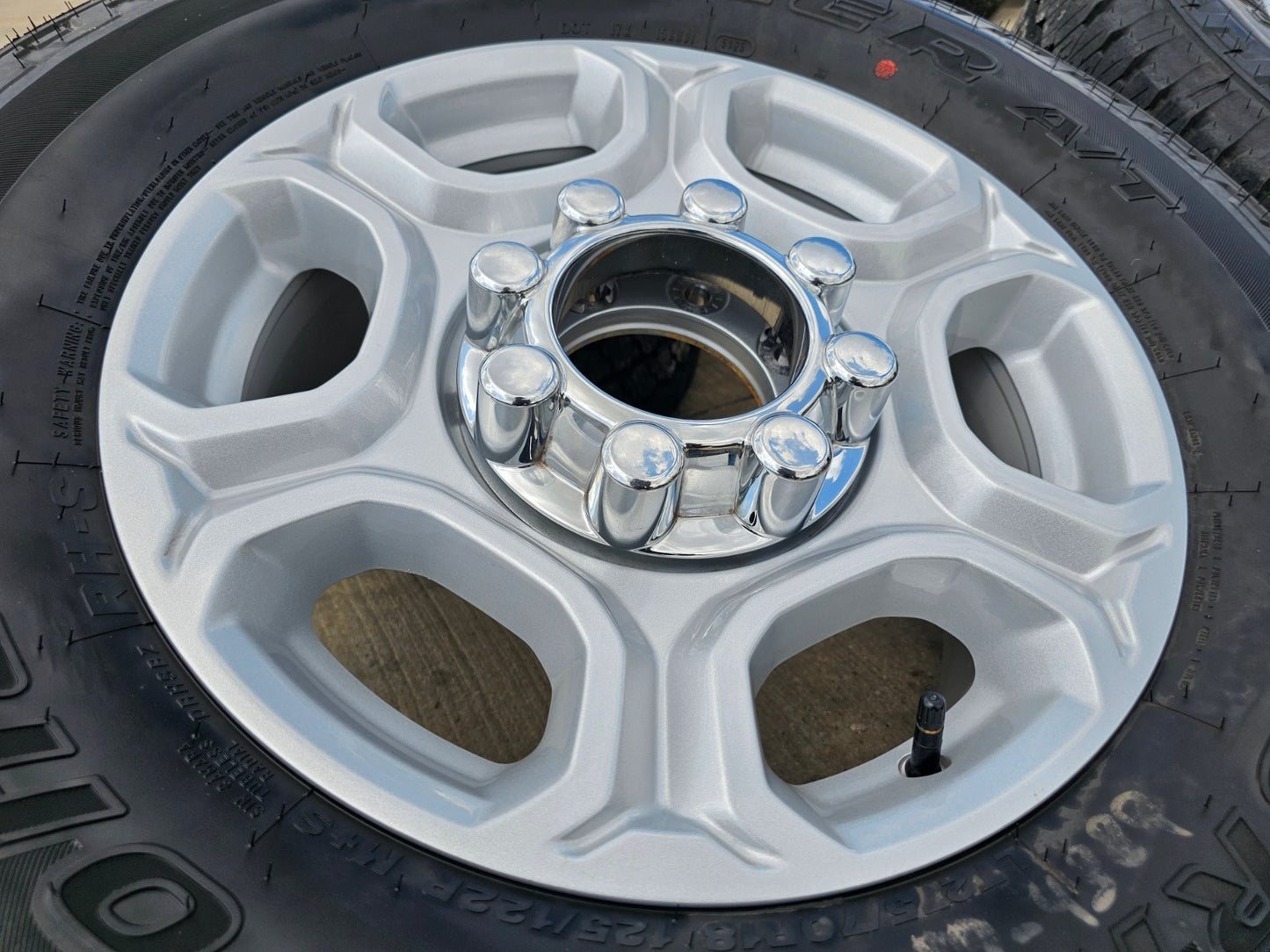 18" Ford F-250 F-350 Lariat FX-4 OEM 10479 wheels rims 2024 2025 2026 2027 NEW