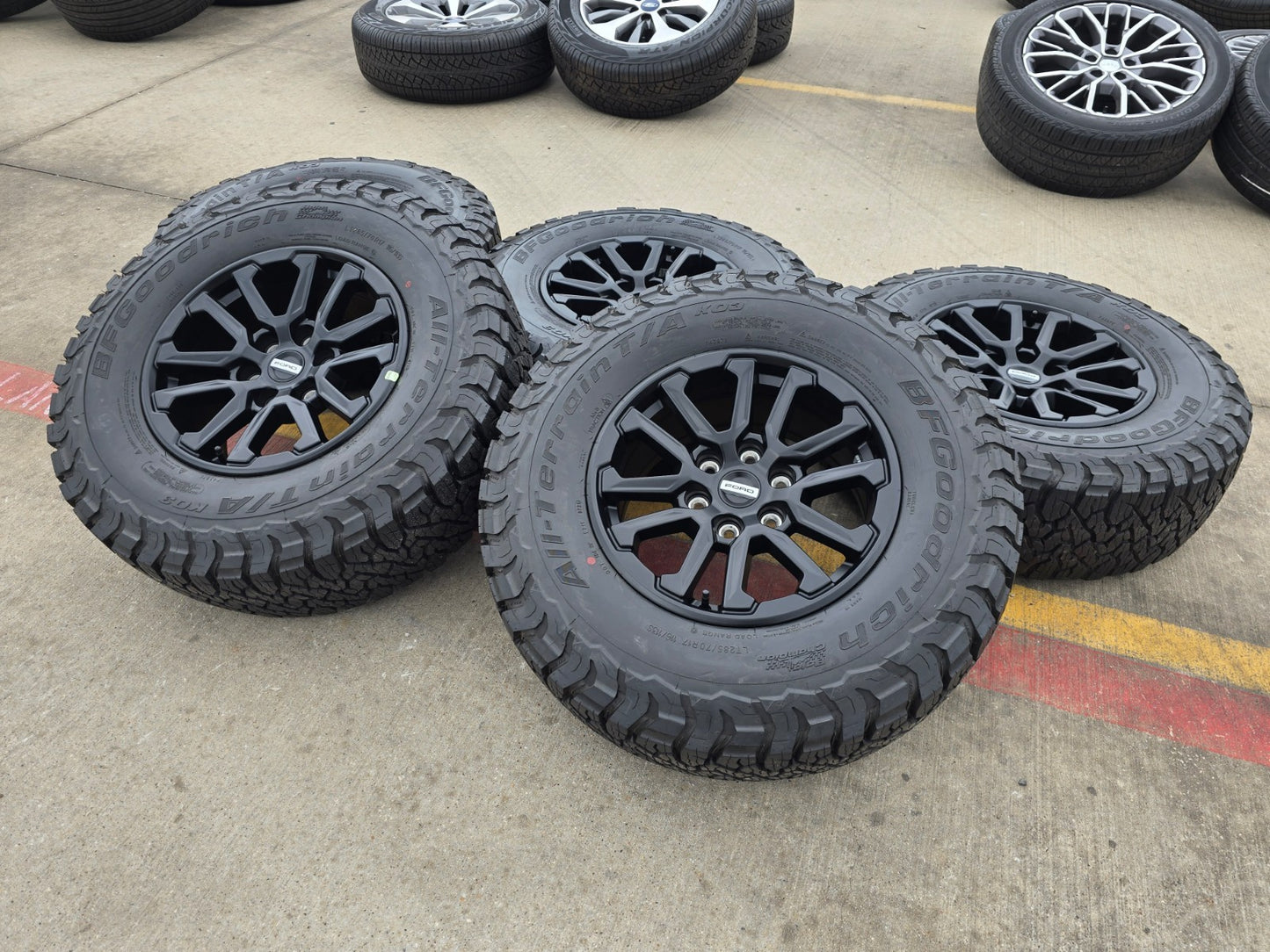 17" Ford F-150 Raptor OEM 10611 rims wheels Bronco 2025 2026 2027 BFG 33" NEW