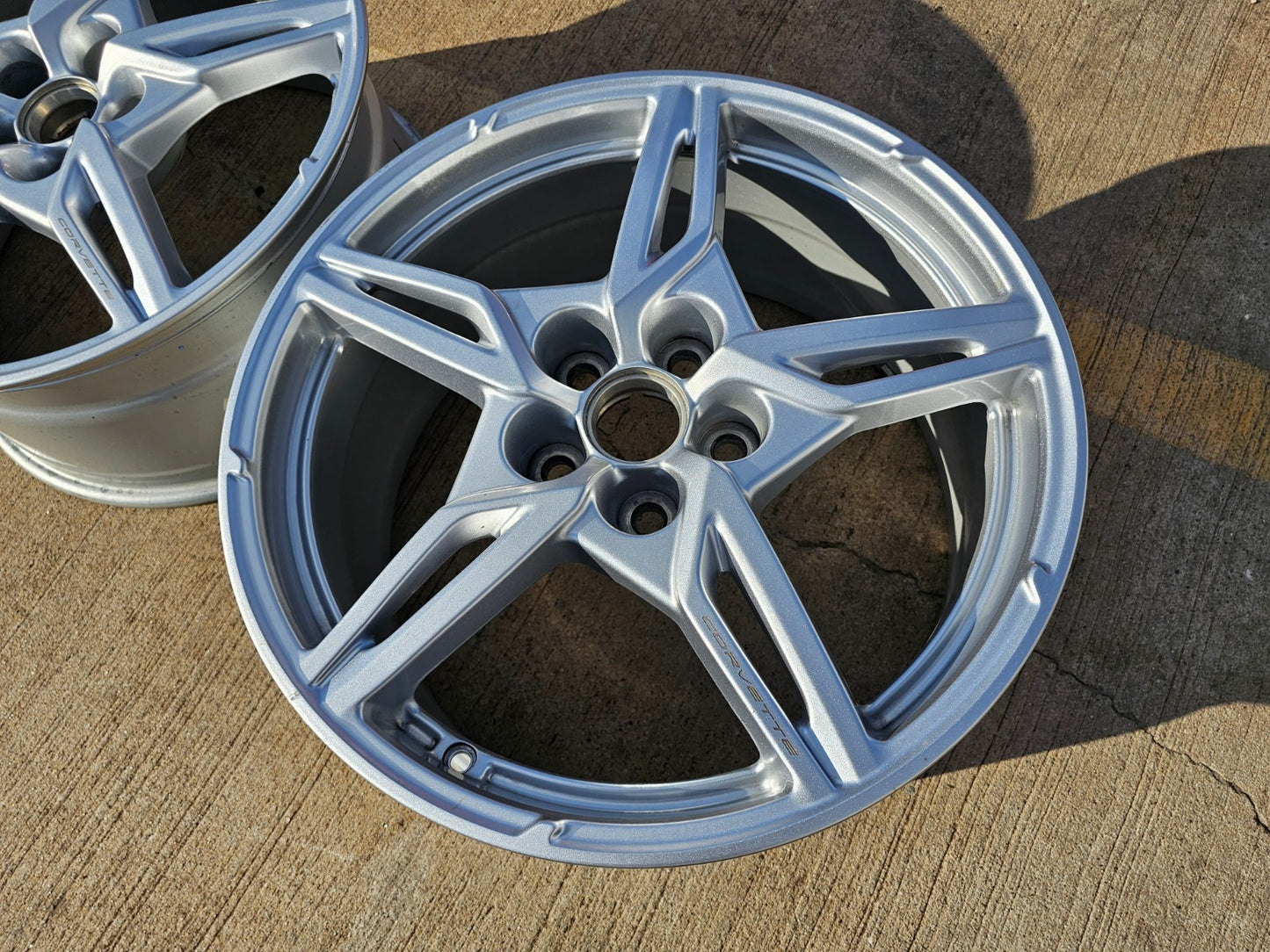 20" 20x11 Chevy Corvette C8 OEM wheel rim 96705 14008 REAR 2023 2024 2025 NEW