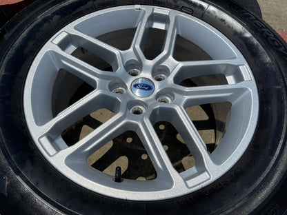 18" Ford Explorer Sport OEM rims wheels 10698 tires 2024 2025 2026 NEW
