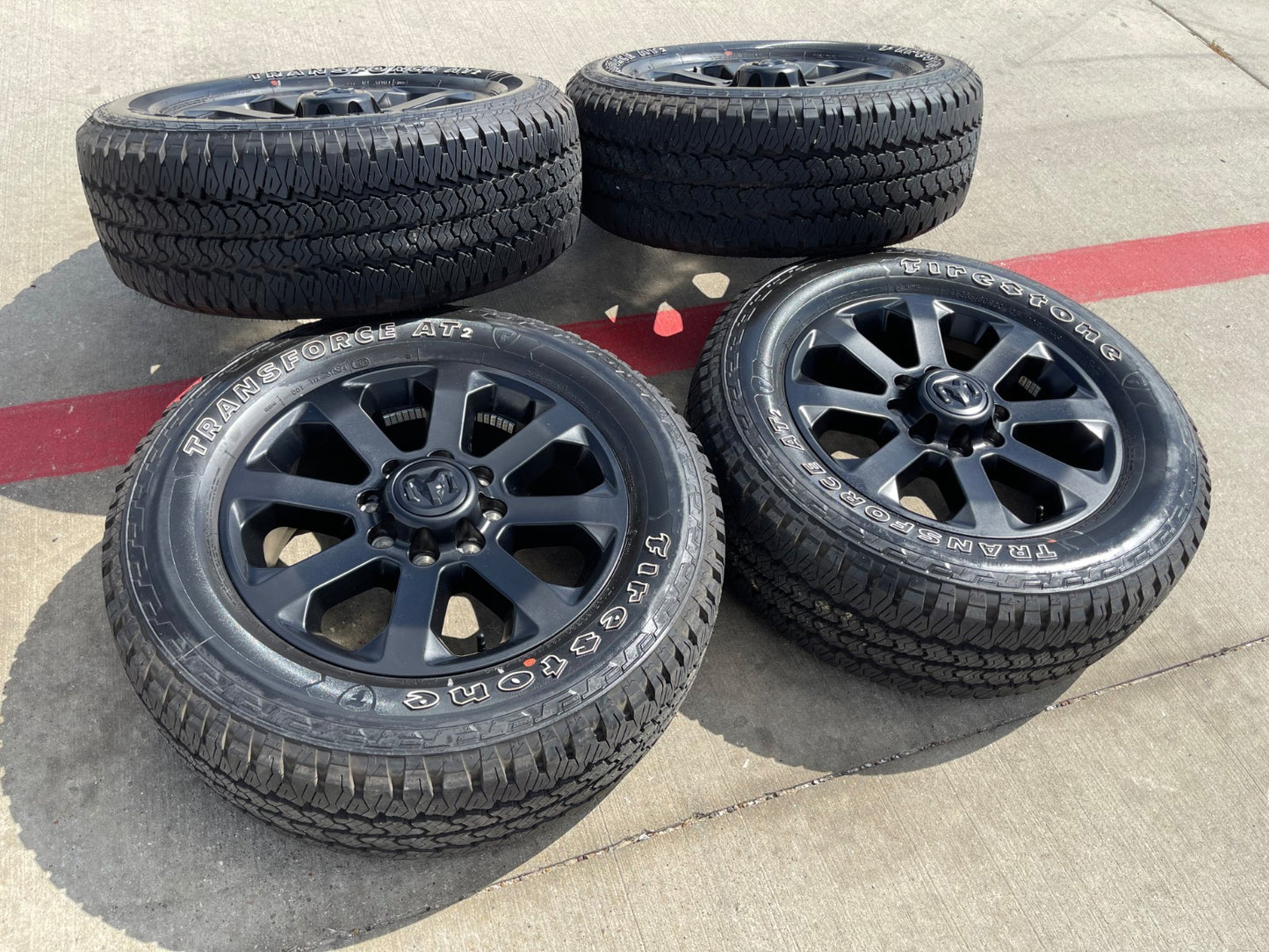 20" Dodge Ram 2500 3500 LARAMIE OEM 2700 wheels rims SET 2025 2026 2027 NEW