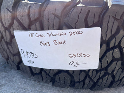 20" Chevy Silverado Trail Boss GMC AT4 2500 OEM 94030 wheels rims BFG KO3