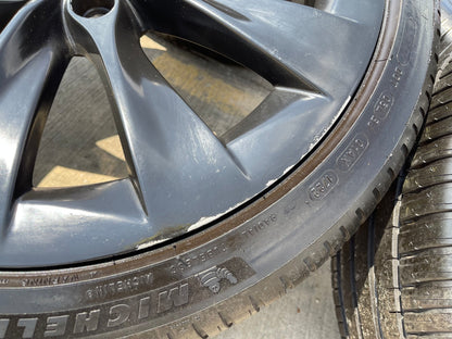 20" Tesla Model S X OEM wheels rims 2022 2023 2024 2025 2026 2027 MICHELIN