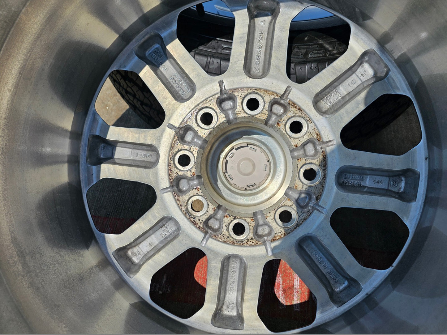 20" Dodge Ram 2500 3500 LARAMIE OEM 2700 wheels rims tires 2024 2025 2026 NEW