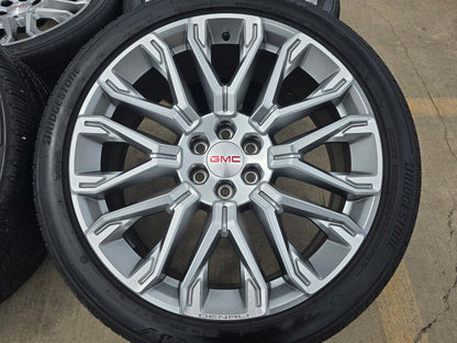 24" GMC Yukon Sierra Denali Chevy Tahoe SET OEM 10067 wheels rims 2025 2026 2027