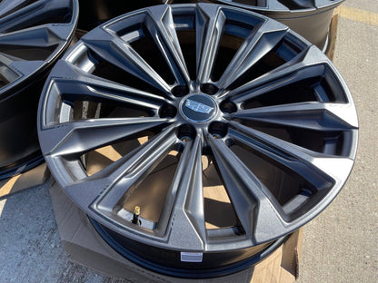 (1) 24" Cadillac Escalade V OEM wheel rim 2022 2023 2024 2025 2026 NEW