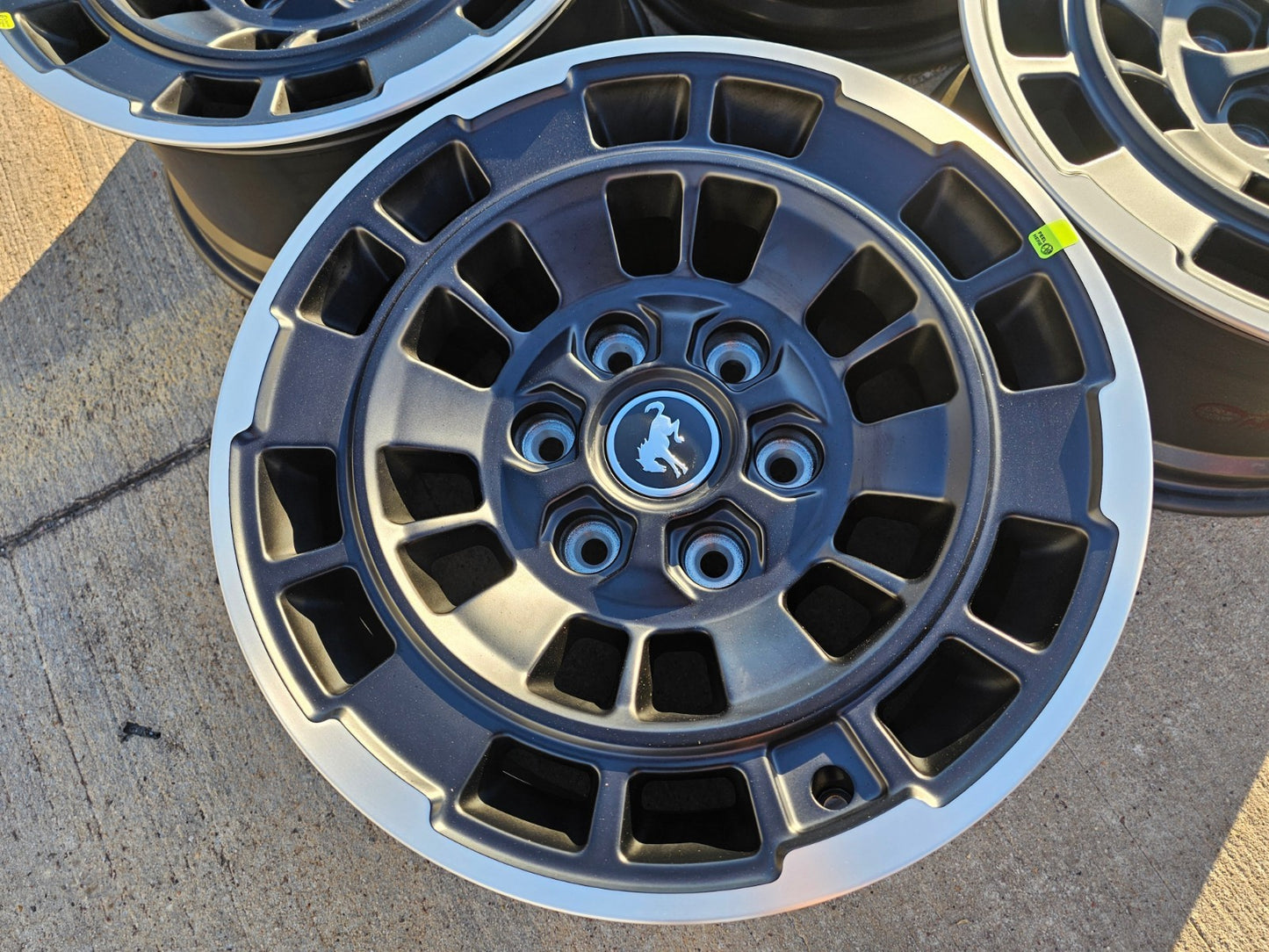 (4) 17" Ford Bronco wheels rims OEM 22025 Ranger 2023 2024 2025 2026 NEW