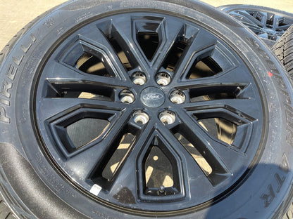 20" Ford F-150 LARIAT OEM 10619 rims wheels Expedition 2026 2027 SET PIRELLI NEW