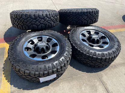18" Ford F-250 F-350 OEM TREMOR rims wheels 10482 tires DURATRAC R/T 35"