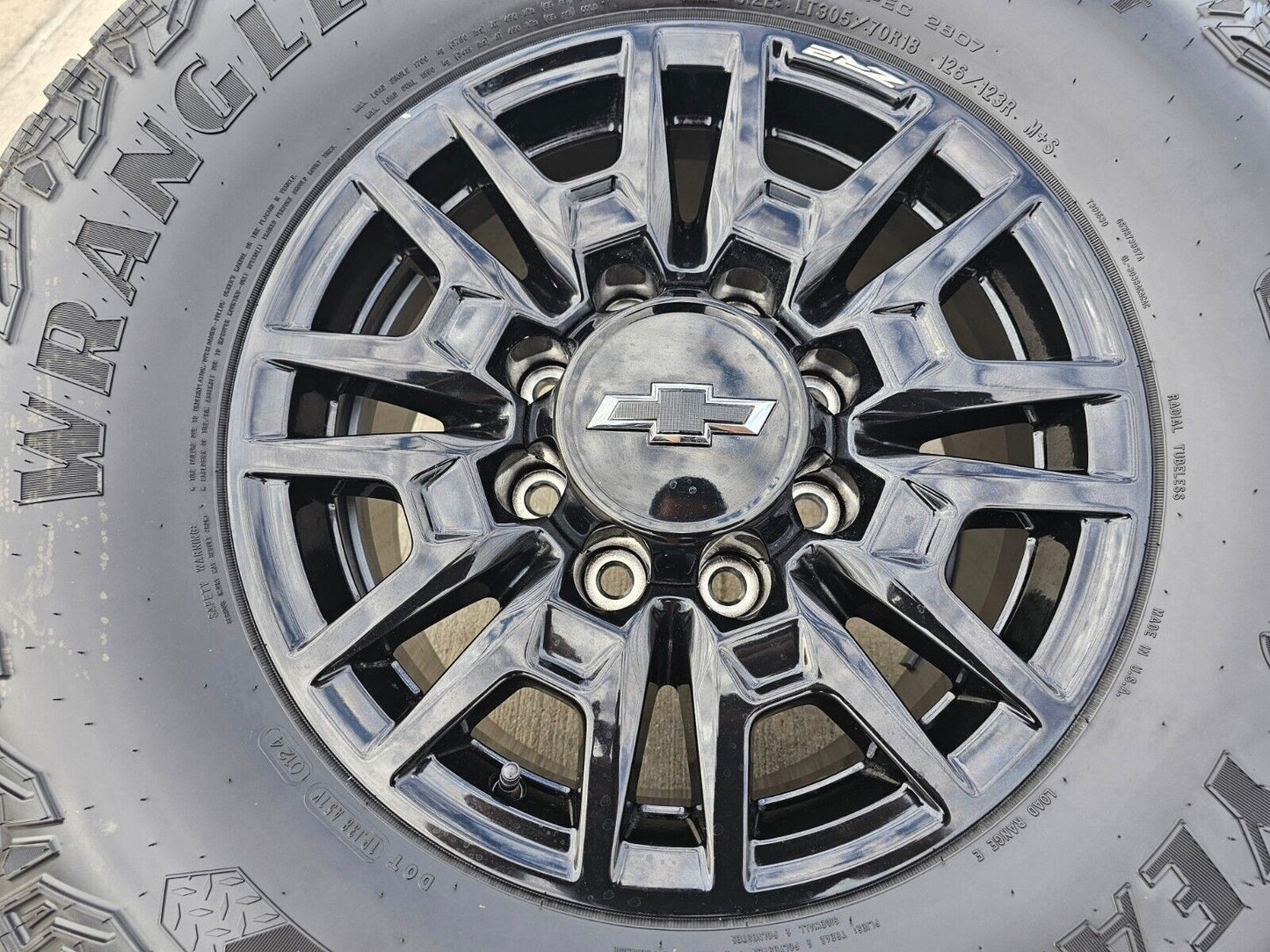 NEW 18" Chevy Silverado ZR2 Trail Boss 2500 OEM wheels rims # 14122 2011-2027