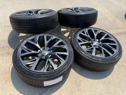 21" Toyota Crown OEM wheels rims Signia Camry Avalon Lexus BRIDGESTONE SET