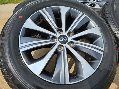 18" Infiniti QX60 OEM 73813 Pathfinder wheels rims 2024 2025 2026 NEW GREAT DEAL