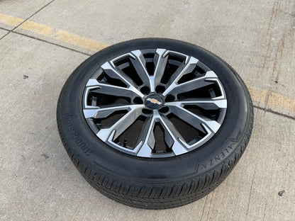 22" Chevy Tahoe Silverado Suburban OEM wheel rim spare single 2025 2026 2027 NEW