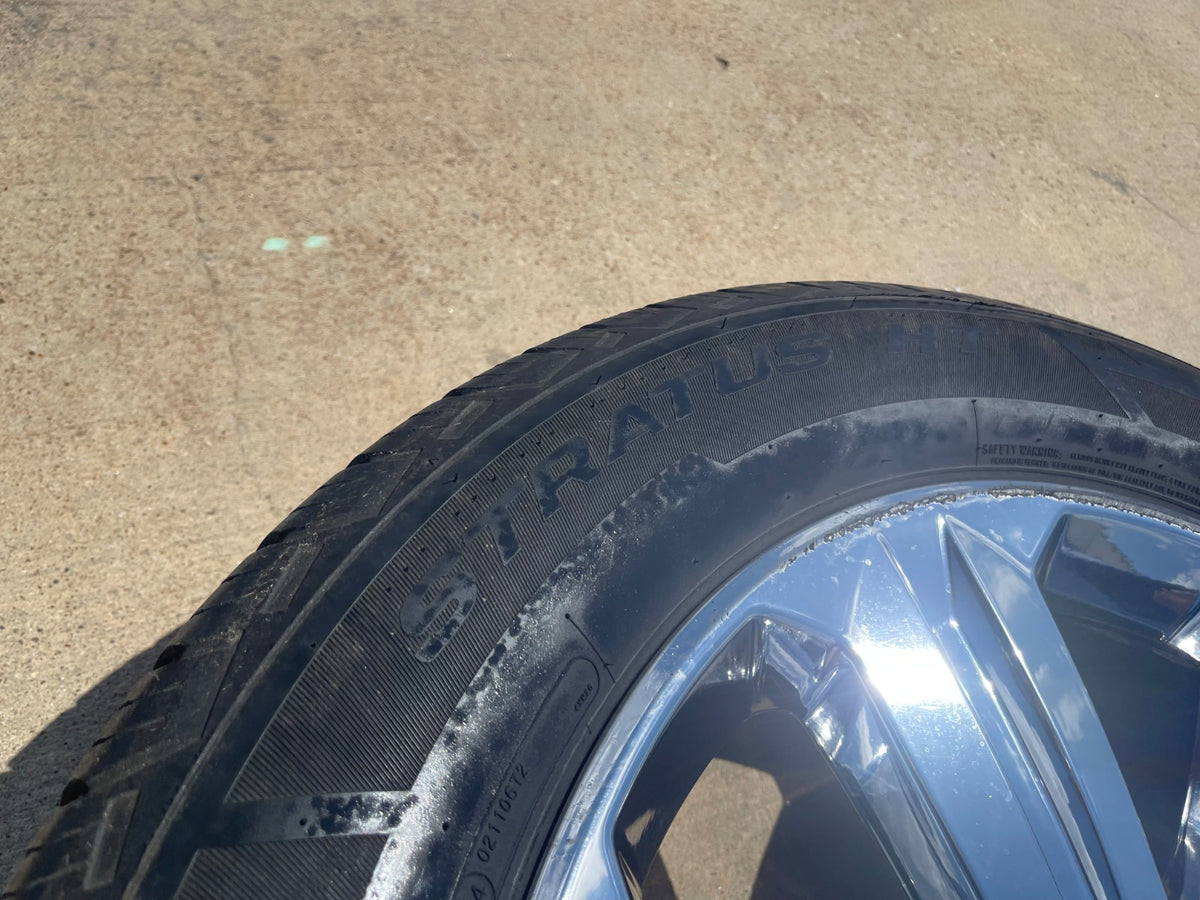 20" Ford F-150 Expedition Lariat OEM 10171 rim wheel tire CHROME spare single