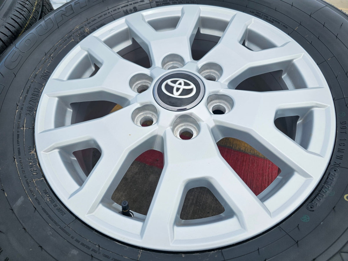 17" Toyota Tacoma 4Runner TRD OEM 10637 94254 wheels rims SET DISCOUNTED NEW