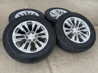 20" GMC Yukon Sierra Tahoe Silverado OEM 2120 14024 wheels rims BFG KO2 A/T 33"