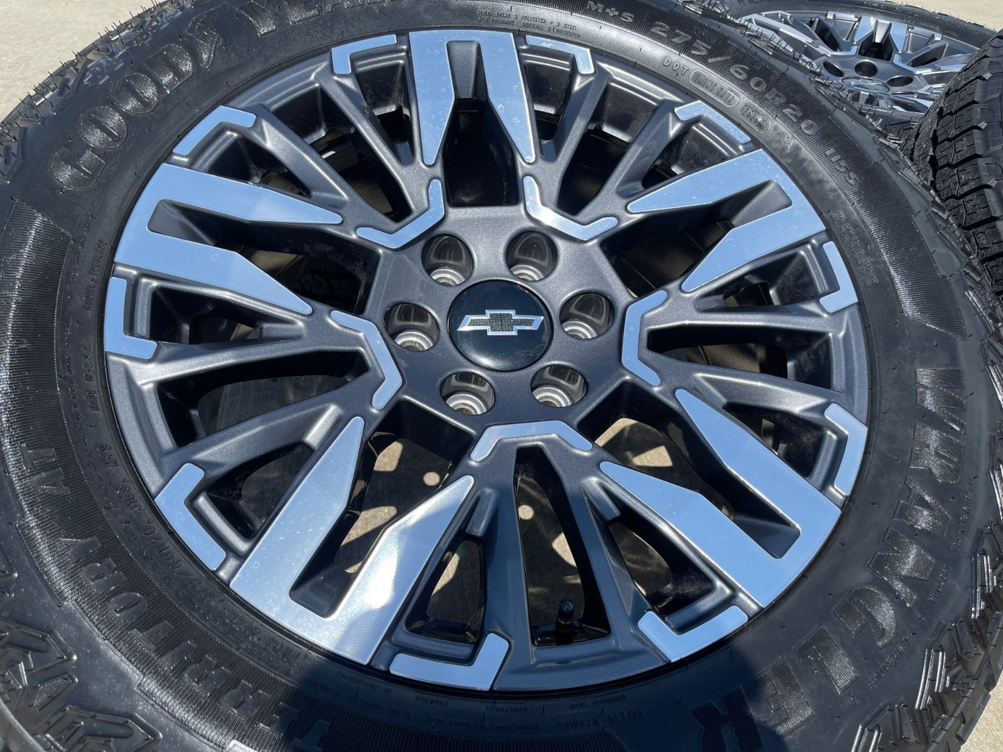 20" Chevy Silverado Z71 GMC Sierra Canyon OEM wheels rims SET 2025 2026 2027 NEW