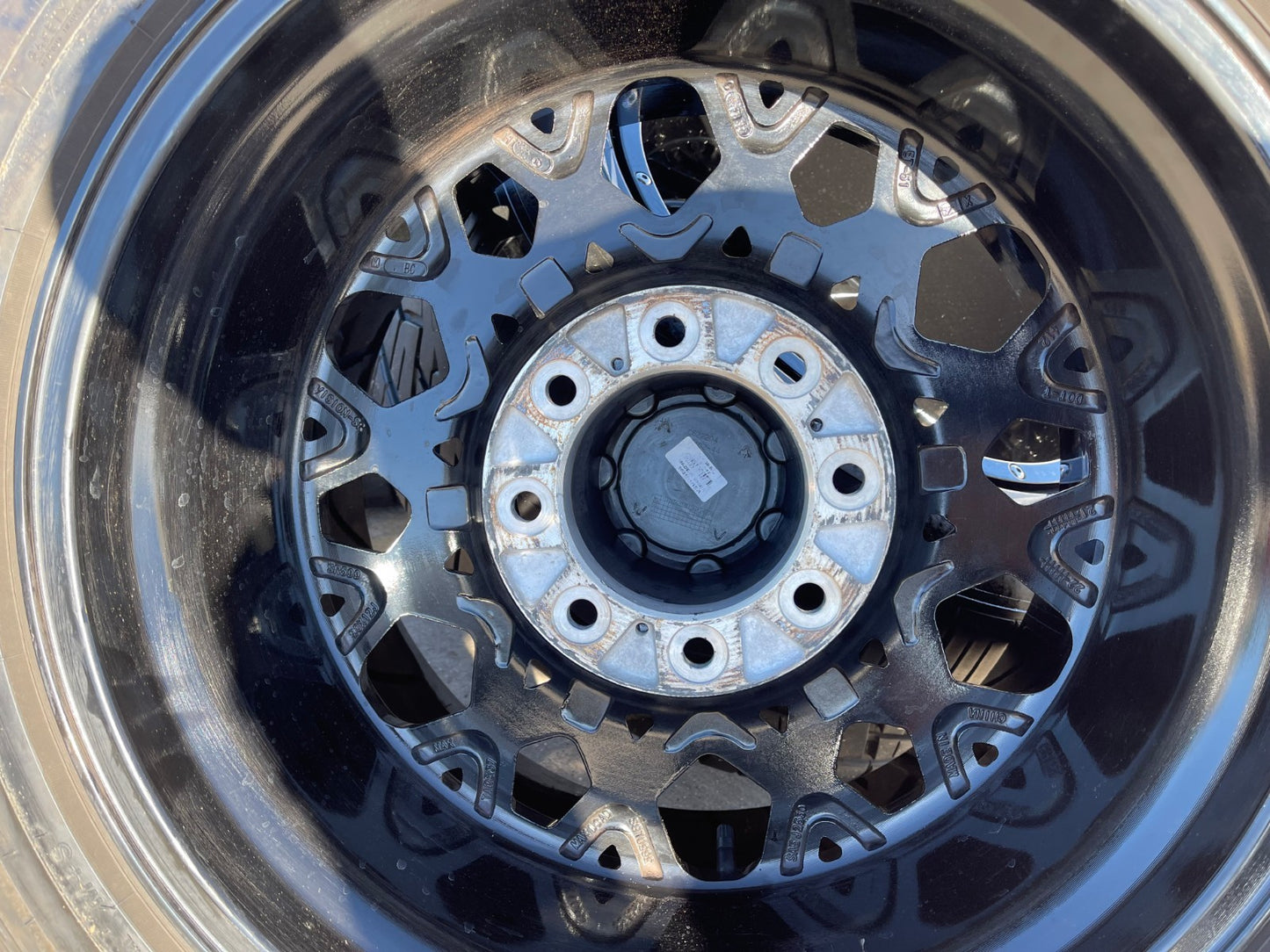 20x12 20" VISION SR599 wheels rims 8x165 8x6.5 Chevy GMC Ram 2500 3500